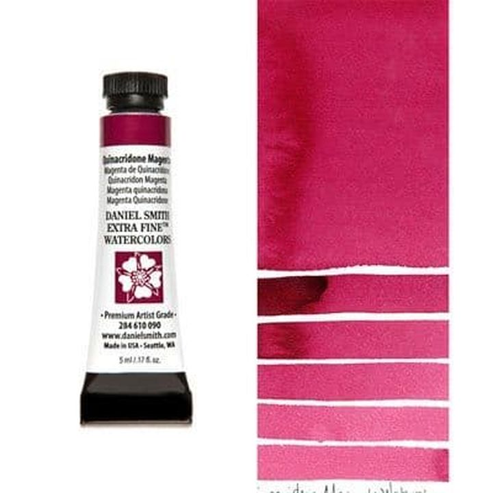 Akvarell festék Daniel Smith Extra Fine – 090 Quinacridone Magenta