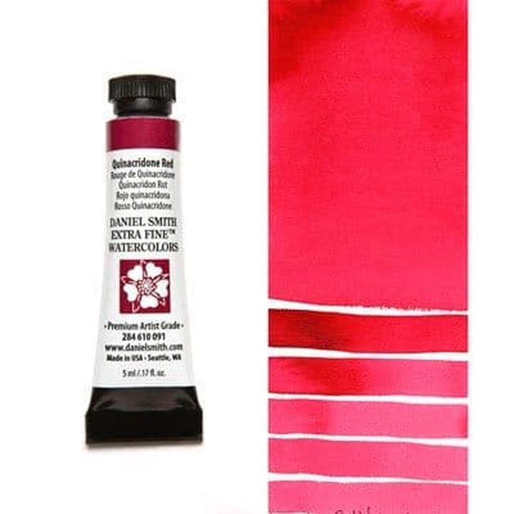 Akvarell festék Daniel Smith Extra Fine – 091 Quinacridone Red