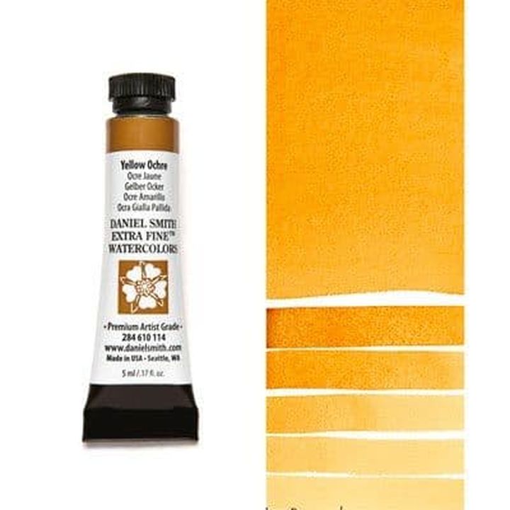 Akvarell festék Daniel Smith Extra Fine – 114 Yellow Ochre