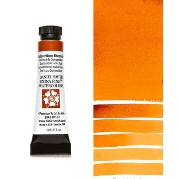Akvarell festék Daniel Smith Extra Fine – 152 Quinacridone Deep Gold