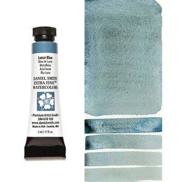 Akvarell festék Daniel Smith Extra Fine – 183 Lunar Blue
