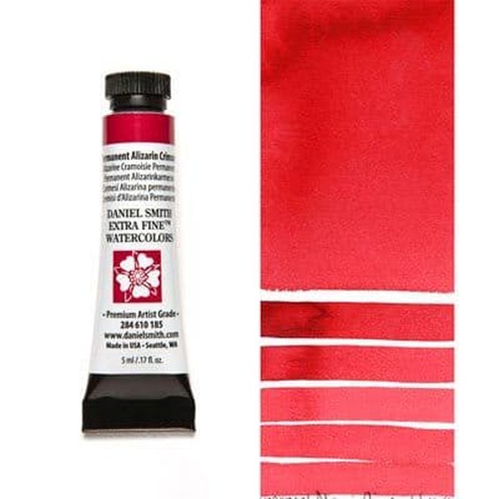 Akvarell festék Daniel Smith Extra Fine – 185 Permanent Alizarin Crimson