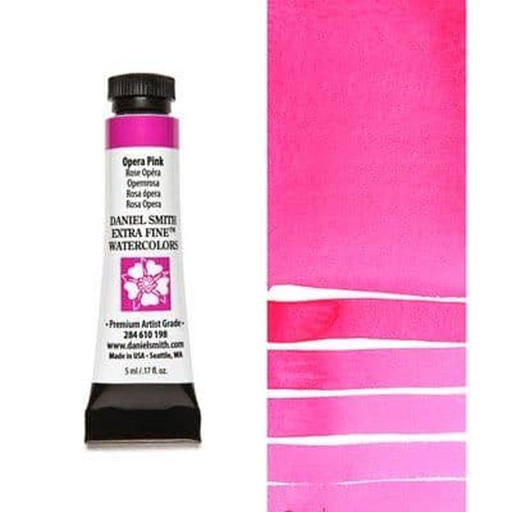 Akvarell festék Daniel Smith Extra Fine – 198 Opera Pink