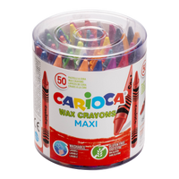 Carioca Maxi zsírkréta, 50 db