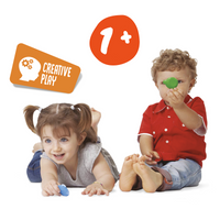 Carioca Baby Do 1+ gyurma, 3 × 75 g, vegyes színek