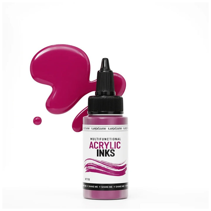 Koncentrált akril tinta – W1118 Magenta