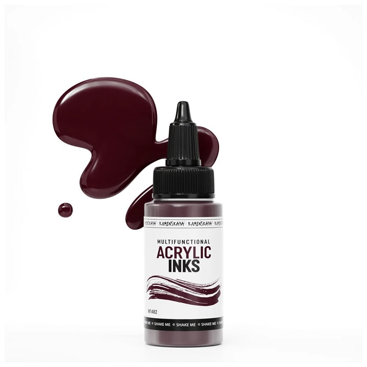 Koncentrált akril tinta – W1482 Marsala