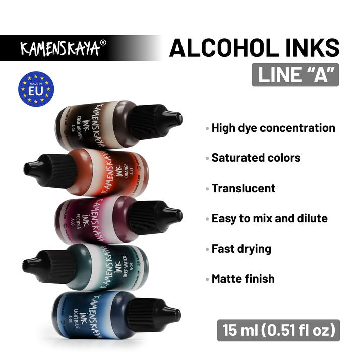 Alkoholos tinta KAMENSKAYA A-LINE 15ml