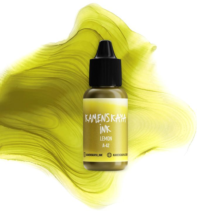 Alkoholos tinta KAMENSKAYA A-LINE 15ml – A-42 citrom