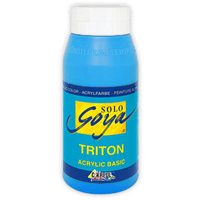 Akrilfesték Solo Goya TRITON 750 ml – Light Blue