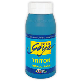 Akrilfesték Solo Goya TRITON 750 ml – Turquoise Blue