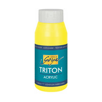 Akrilfesték Solo Goya TRITON 750 ml – Fluoreszkáló sárga