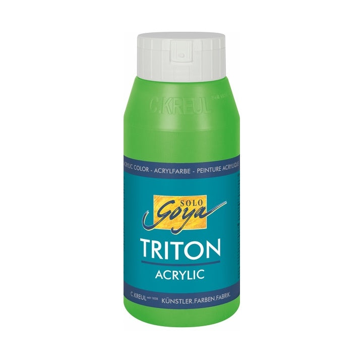Akrilfesték Solo Goya TRITON 750 ml – Fluoreszkáló zöld