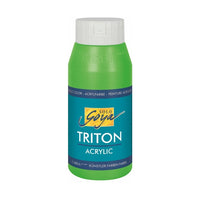 Akrilfesték Solo Goya TRITON 750 ml – Fluoreszkáló zöld