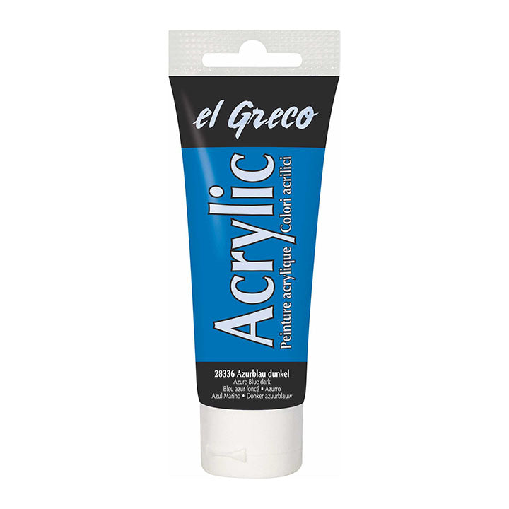 Akrilfesték El Greco 75 ml – Dark Azure Blue