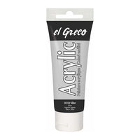Akrilfesték El Greco 75 ml – Silver