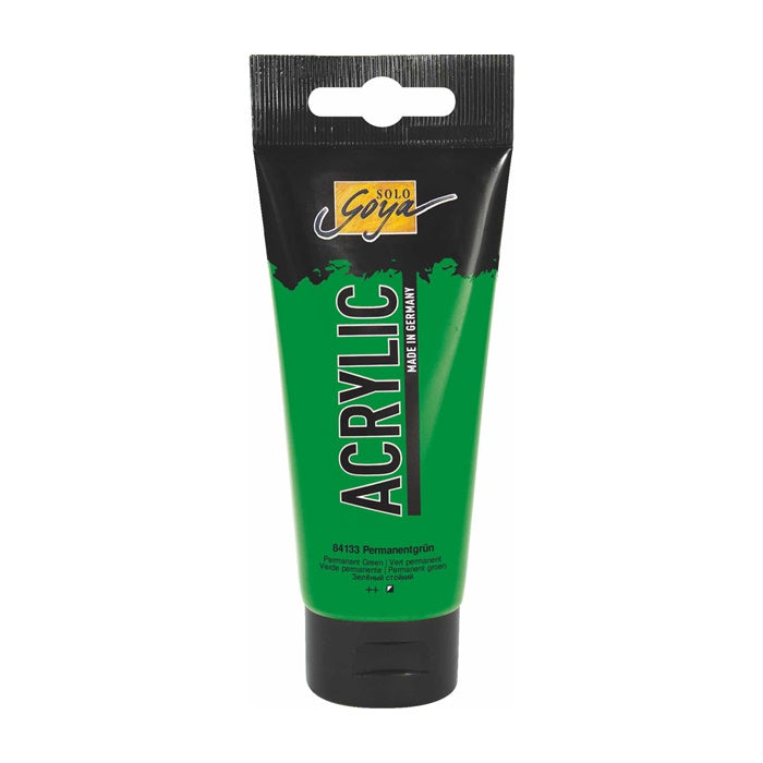 Akrilfesték Solo Goya Acrylic 100 ml – 33 Permanent Green