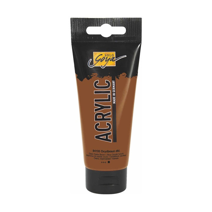 Akrilfesték Solo Goya Acrylic 100 ml – 35 Dark Oxide Brown