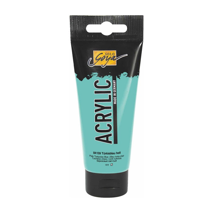 Akrilfesték Solo Goya Acrylic 100 ml – 39 Light Turquoise