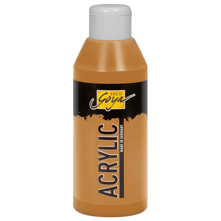 Akrilfesték Solo Goya Acrylic 250 ml – Gold Ocher