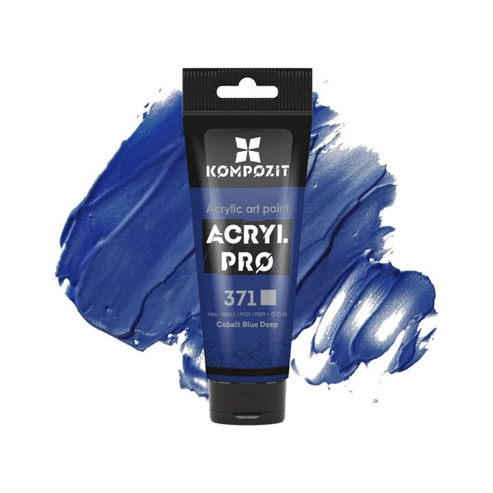 ACRYL PRO ART Composite akril festék 75 ml – 371 kobaltkék gazdag