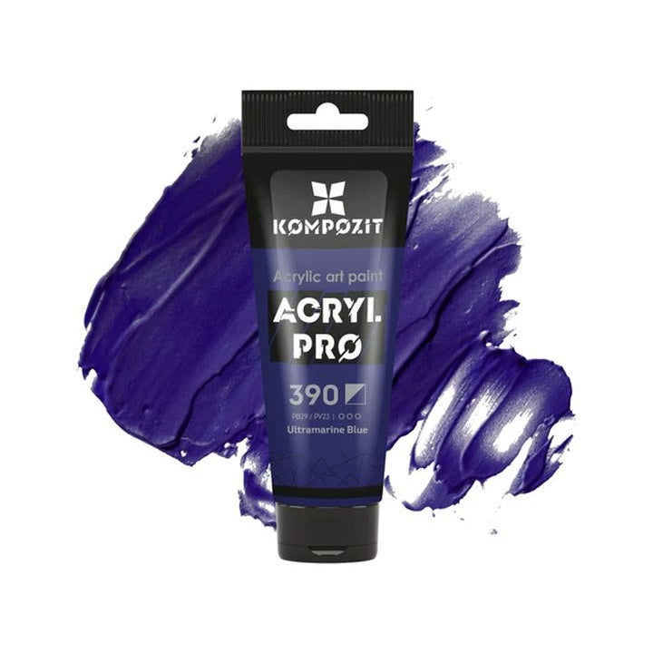ACRYL PRO ART Composite akril festék 75 ml – 390 ultramarin kék