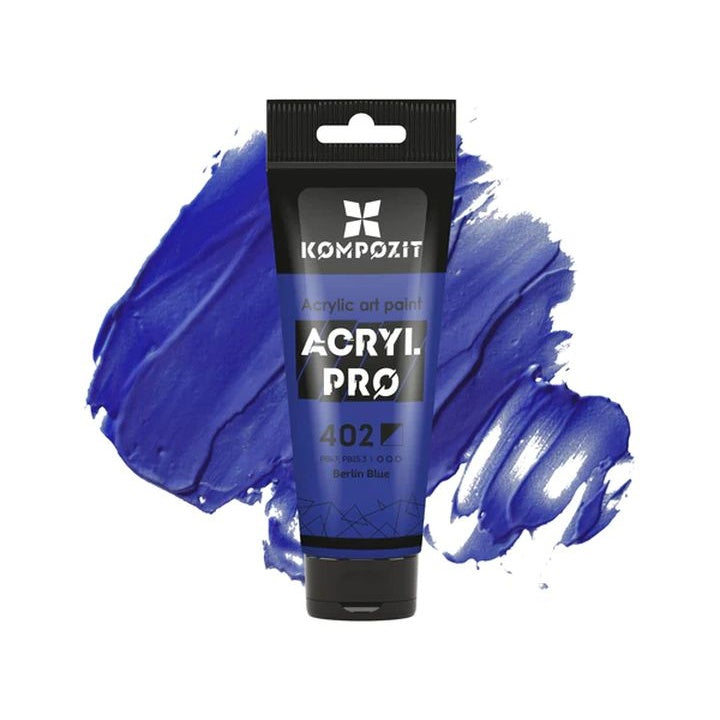 ACRYL PRO ART Composite akril festék 75 ml – 402 Berlin kék