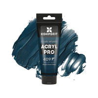 ACRYL PRO ART Composite akril festék 75 ml – 409 kék-zöld gazdag