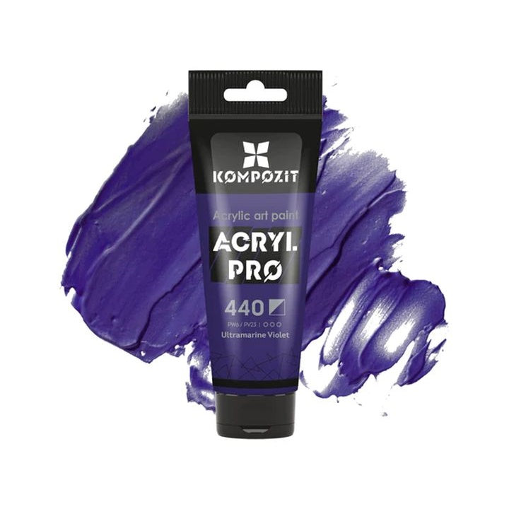 ACRYL PRO ART Composite akril festék 75 ml – 440 ultramarin lila
