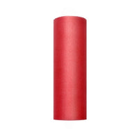 Dekoratív tül 15 cm x 9 m – Red