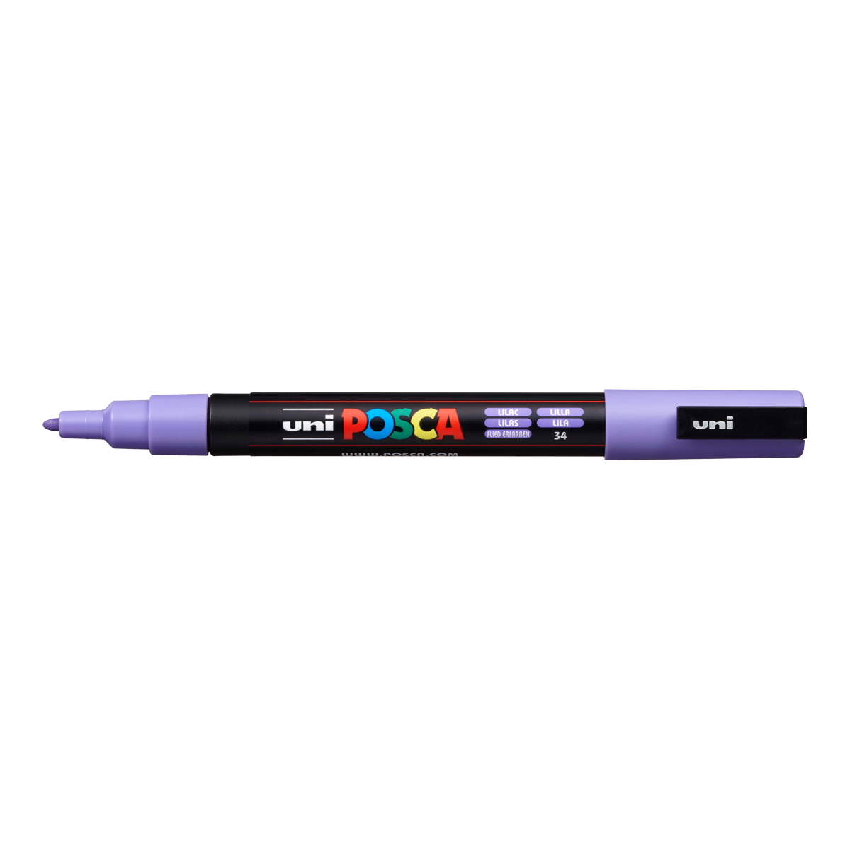 Posca PC-3M akril filctoll (0,9 - 1,3 mm) - lila (34)