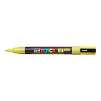 Posca filctoll PC-3ML, 0,9-1,3 mm, csillámos – sárga (L2