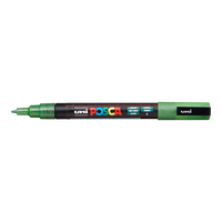 Posca filctoll PC-3ML, 0,9-1,3 mm, csillámos – zöld (L6