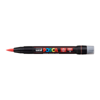 Posca PCF-350 marker, 8 mm – piros (15