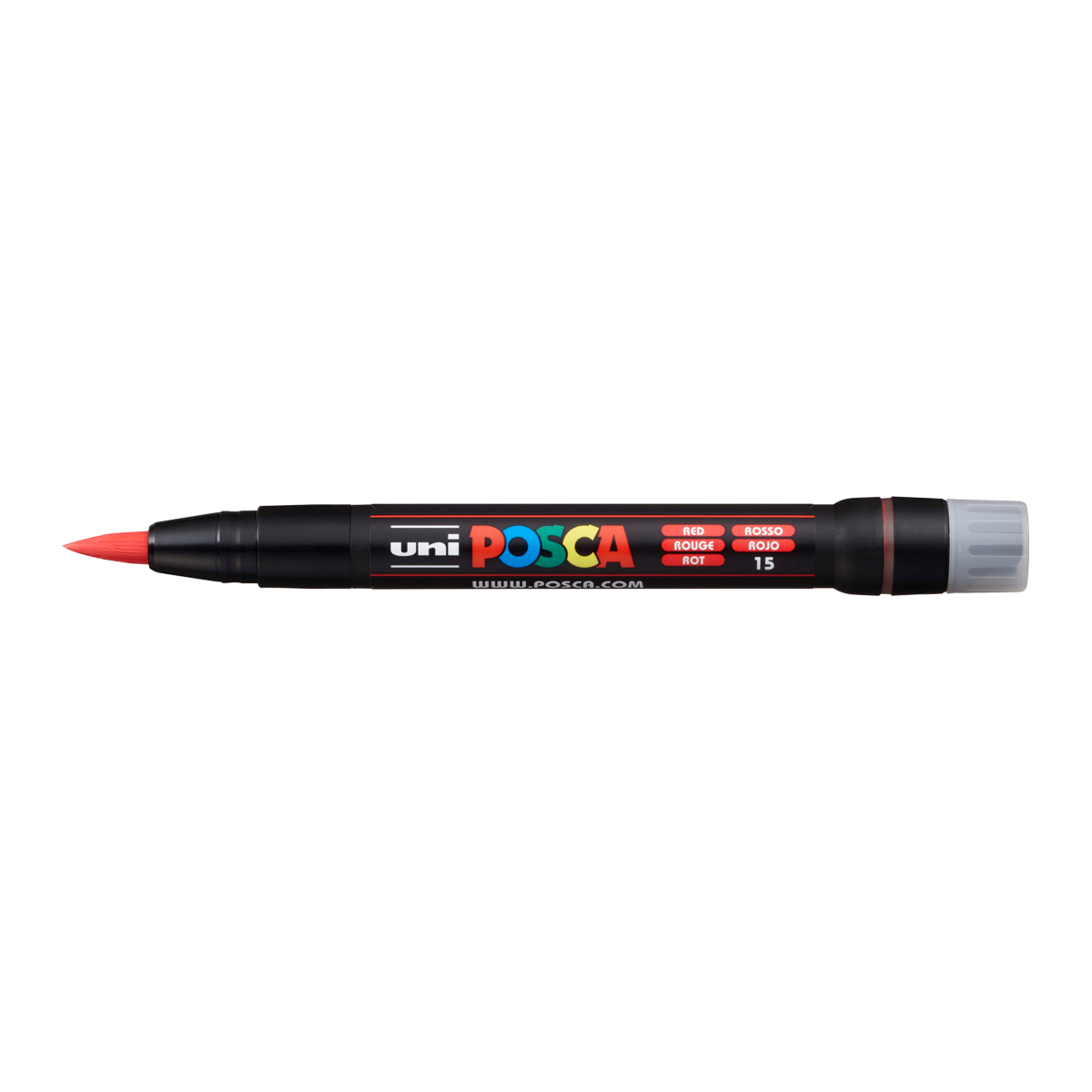Posca PCF-350 marker, 8 mm – piros (15