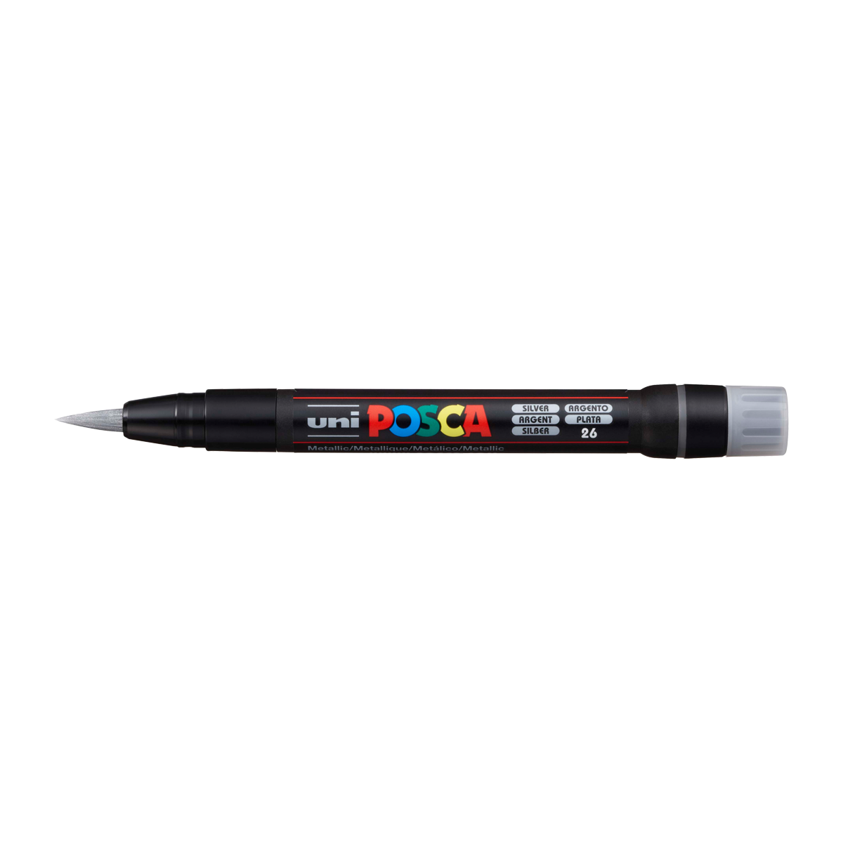 Posca PCF-350 marker, 8 mm – ezüst (26
