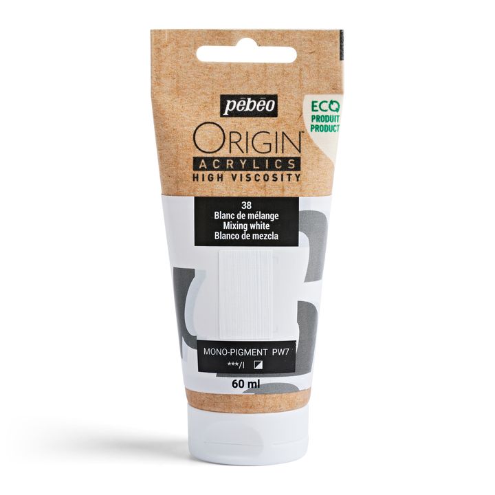 Pebeo ORIGIN akrilfesték 60 ml – Keverési fehér