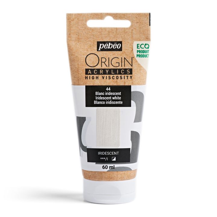 Pebeo ORIGIN akrilfesték 60 ml – irizáló fehér