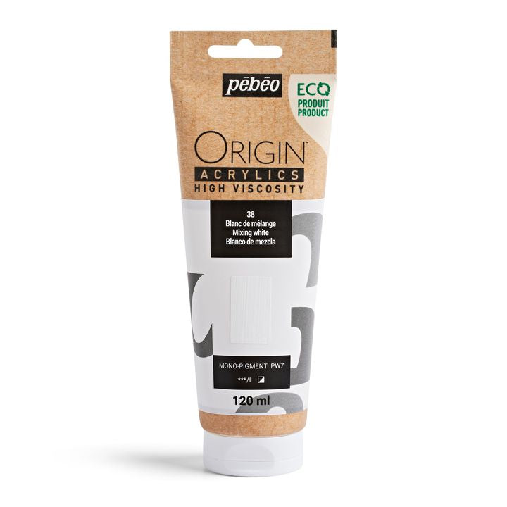 Pebeo ORIGIN akrilfesték 120 ml – Keverési fehér