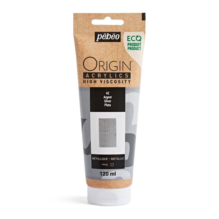 Pebeo ORIGIN akrilfesték 120 ml – Ezüst