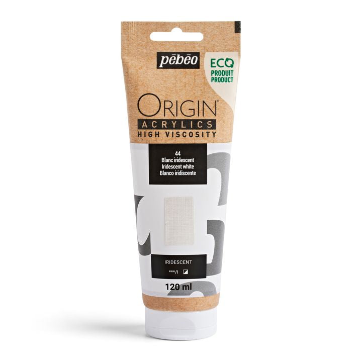 Pebeo ORIGIN akrilfesték 120 ml – irizáló fehér