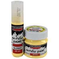 Akrilfesték - fényes 20ml – white coffe