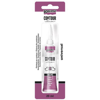 PENTART kontúrozó festék - 20 ml – mályva