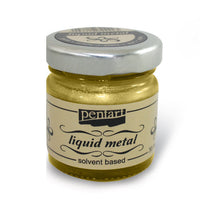 PENTART Folyékony fém- 30 ml – antique gold