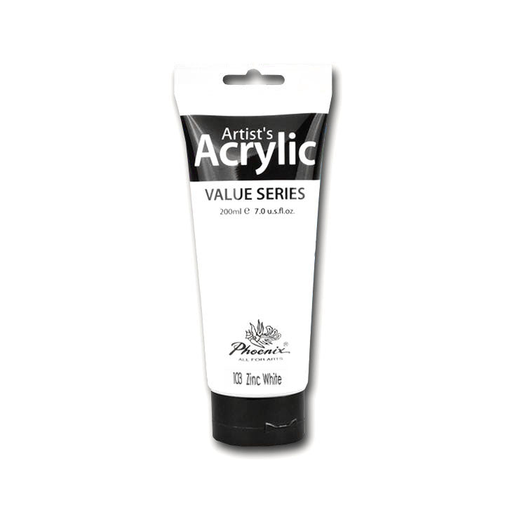 Akrilfesték PHOENIX 200 ml – 793 Black