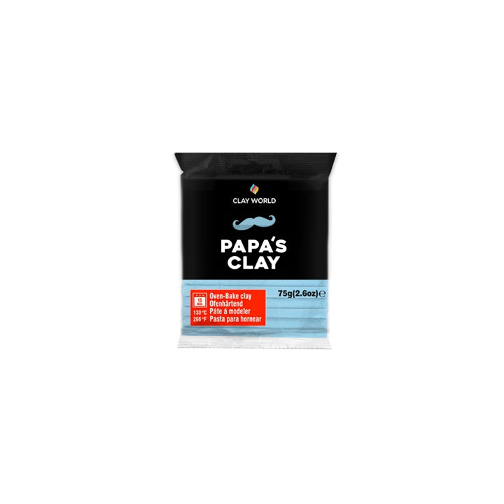Papa's Clay Polymer Clay 60g – babakék
