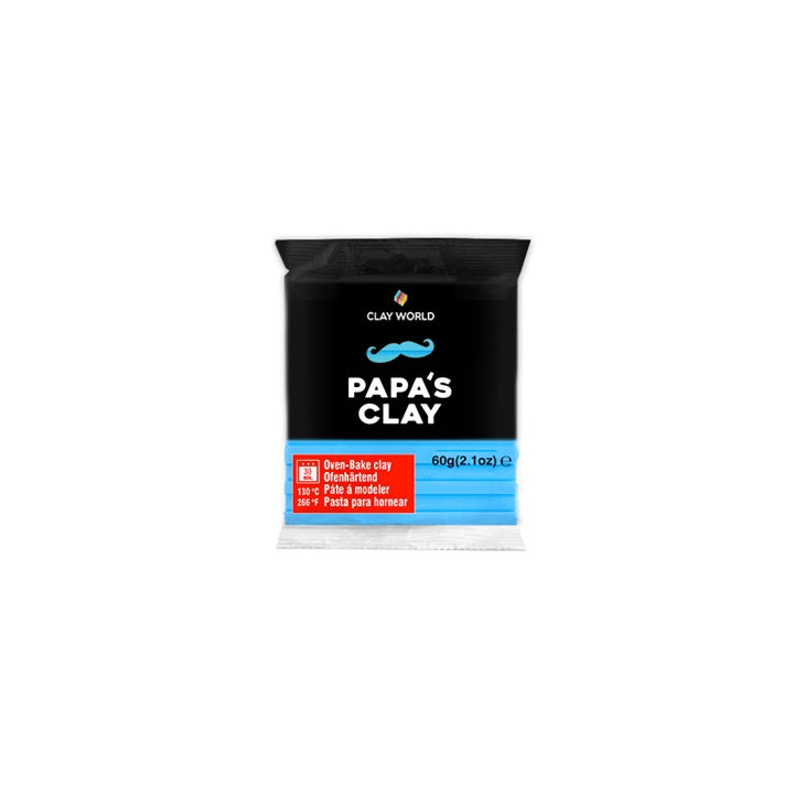 Papa's Clay Polymer Clay 60g – égboltkék