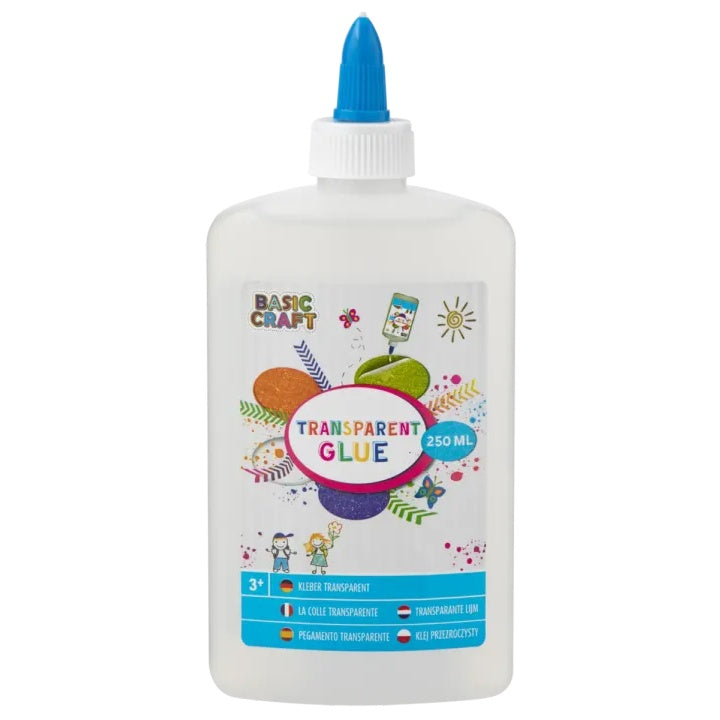 GRAFIX Átlátszó hobby ragasztó - tiszta kézműves ragasztó 250 ml