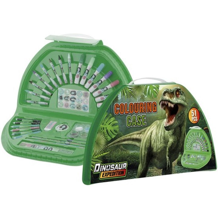 Dino színes bőrönd félkör alakú 51 db