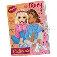 BESTIES napló A5 lakattal 60 lapos